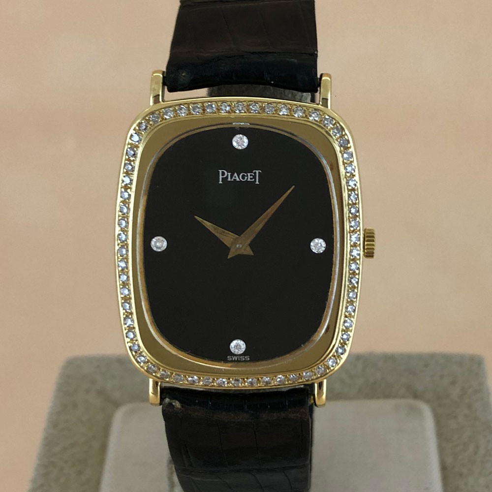 Piaget Classic Quadrante Onice con Brillanti 92510